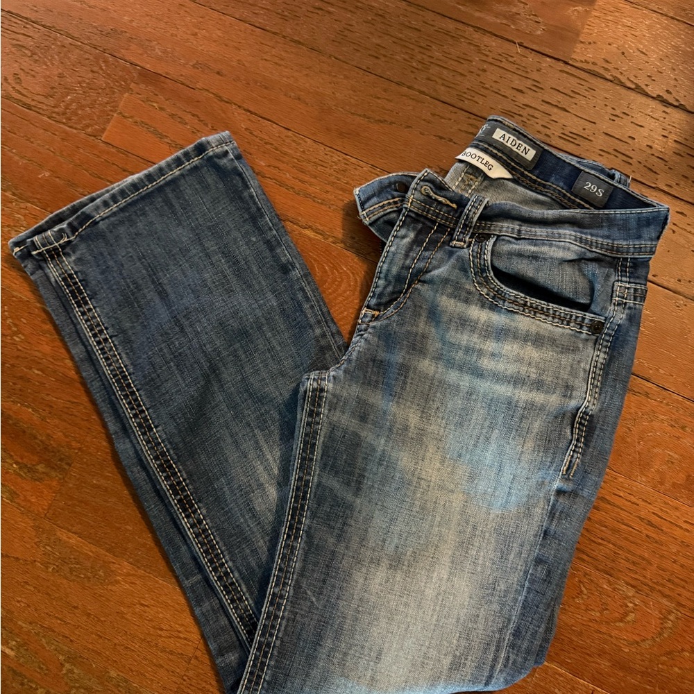 BKE Men's Aiden Bootleg Jeans 29S